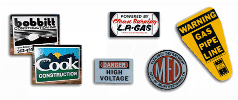 Magnetic Signs - Utility Decals - License Plates - Bumper Stickers